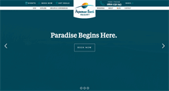 Desktop Screenshot of papamoabeach.co.nz